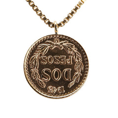 ノーブランド K18YG イエローゴールド ダイヤ0.05ct TOEI CROWN トーエイクラウン コイン ベネチアンチェーン ネックレス レディース no brand 【中古】