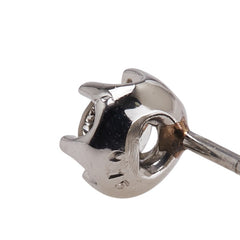 ノーブランド Pt900 プラチナ ダイヤ0.3ct スタッドピアス レディース no brand 【中古】