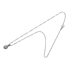 ノーブランド Pt900 プラチナ Pt850 プラチナ ダイヤ0.50ct ダイヤ0.04ct ネックレス レディース no brand 【中古】