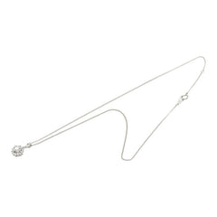 ノーブランド Pt900 プラチナ Pt850 プラチナ ダイヤ0.71ct ダイヤ0.20ct ペンダントネックレス レディース no brand 【中古】