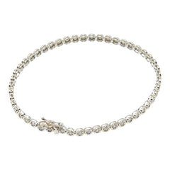 ノーブランド ブレスレット K18WG ホワイトゴールド レディース no brand 【中古】