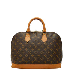 ルイ ヴィトン モノグラム アルマ ハンドバッグ M51130 ブラウン PVC レザー レディース LOUIS VUITTON 【中古】