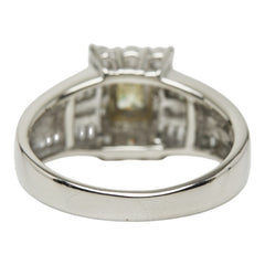 ノーブランド Pt900 プラチナ ダイヤ0.76ct ダイヤ0.516ct リング 指輪 レディース no brand 12号 【中古】