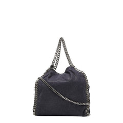 ステラマッカートニー ファラベラ チェーン ハンドバッグ ショルダーバッグ ネイビー ポリエステル レディース Stella McCartney 【中古】