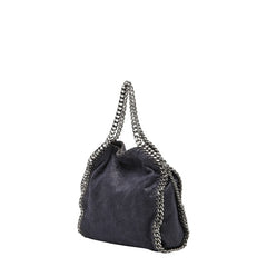 ステラマッカートニー ファラベラ チェーン ハンドバッグ ショルダーバッグ ネイビー ポリエステル レディース Stella McCartney 【中古】