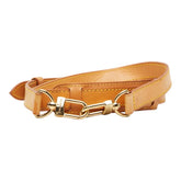 ルイ ヴィトン ショルダーストラップ ベージュ レザー レディース LOUIS VUITTON 【中古】