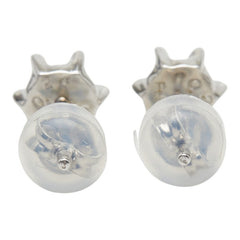 Pt900 プラチナ ダイヤ0.40ct スタッドピアス ピアス レディース 【中古】