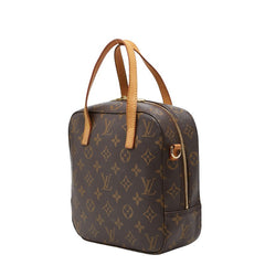 ルイ ヴィトン モノグラム スポンティーニ ハンドバッグ ショルダーバッグ 2WAY M47500 ブラウン PVC レザー レディース LOUIS VUITTON 【中古】