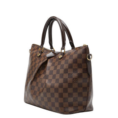 ルイ ヴィトン ダミエ シエナPM ハンドバッグ ショルダーバッグ 2WAY N41545 ブラウン PVC レザー レディース LOUIS VUITTON 【中古】