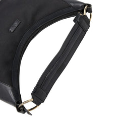 グッチ GGクリスタル ワンショルダーバッグ 257297 ブラック PVC レザー レディース GUCCI 【中古】