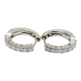 Pt900 プラチナ ダイヤモンド ダイヤ0.50ct リングピアス ピアス レディース 【中古】