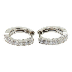 Pt900 プラチナ ダイヤモンド ダイヤ0.50ct リングピアス ピアス レディース 【中古】