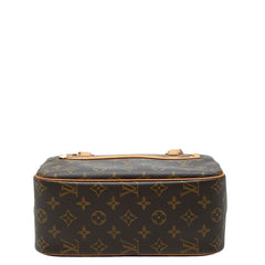 ルイ ヴィトン モノグラム シテ MM ショルダーバッグ M51182 ブラウン PVC レザー レディース LOUIS VUITTON 【中古】