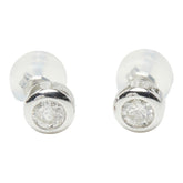 Pt900 プラチナ ダイヤモンド ダイヤ0.30ct スタッドピアス ピアス レディース 中古