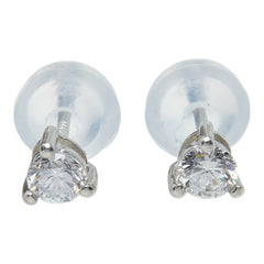 ダイヤモンド Pt900 プラチナ ダイヤ0.20ct デザインピアス ピアス レディース 中古