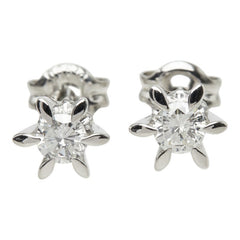 ダイヤモンド Pt900 プラチナ ダイヤ0.30ct ピアス レディース 中古