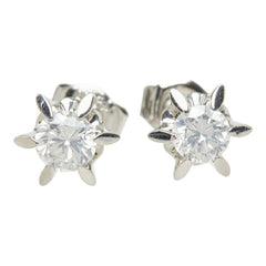 ダイヤモンド Pt900 プラチナ ダイヤ0.53ct ピアス レディース 中古