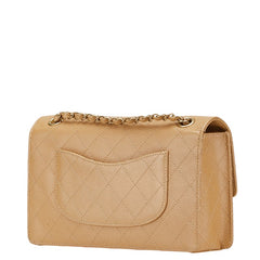 シャネル マトラッセ ココマーク チェーン ショルダーバッグ ハンドバッグ ブラウン キャビアスキン レディース CHANEL 【中古】