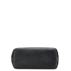 シャネル マトラッセ 復刻トート ココマーク トートバッグ ブラック シルバー キャビアスキン レディース CHANEL 【中古】
