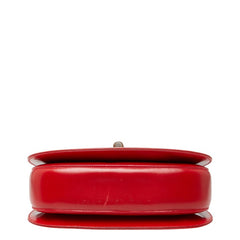 グッチ オールドグッチ バンブー ハンドバッグ ショルダーバッグ 2WAY 001 01 0633 レッド レザー レディース GUCCI 【中古】