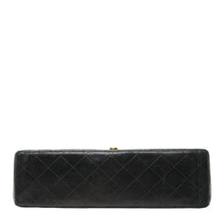 シャネル ココマーク デカマトラッセ34 斜め掛け チェーン ショルダーバッグ ブラック レザー レディース CHANEL 【中古】