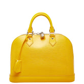 ルイ ヴィトン エピ アルマ ハンドバッグ M40951 ミモザ イエロー レザー レディース LOUIS VUITTON 【中古】