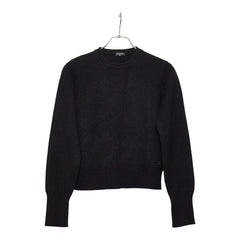 シャネル ココマーク 刺繍 ニット セーター ブラック ウール レディース CHANEL 【中古】