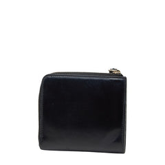 ジルサンダー タングル L字ファスナーコインケース ブラック レザー レディース JIL SANDER 【中古】