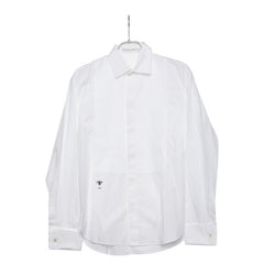 ディオール 30 MONTAIGNE BEE コットンポプリン シャツ ブラウス サイズ36 841B05A3356 ホワイト コットン レディース Dior 【中古】