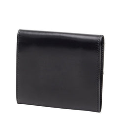 プラダ ロゴ コインケース 小銭入れ ブラック レザー レディース PRADA 【中古】