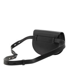 クロエ ボディバッグ ウエストバッグ ブラック レザー レディース Chloe 【中古】