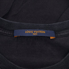 ルイ ヴィトン 半袖 Tシャツ カットソー サイズ XS ブラック コットン メンズ LOUIS VUITTON 【中古】