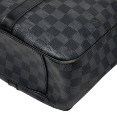 ルイ ヴィトン ダミエ グラフィット タダオ トートバッグ ショルダーバッグ 2WAY N51192 ブラック PVC レザー レディース LOUIS VUITTON 【中古】
