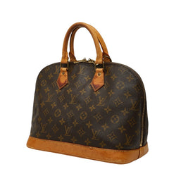 ルイ ヴィトン モノグラム アルマ 旧型 ハンドバッグ M51130 ブラウン PVC レザー レディース LOUIS VUITTON 【中古】
