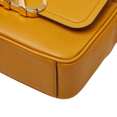 マイケルコース PARKER パーカー ショルダーバック 斜め掛け 32F2G7PC8L イエロー系 レザー レディース Michael Kors 【中古】