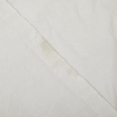 エルメス セリエ 袖ライン カットソー 半袖Tシャツ クルーネック 丸首 サイズM ホワイト ブラウン コットン メンズ HERMES 【中古】