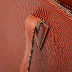 ルイ ヴィトン エピ サンジャック ショッピング トートバッグ M52263 ケニアブラウン レザー レディース LOUIS VUITTON 【中古】