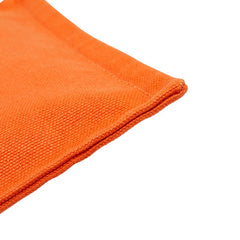 エルメス ヨッティング GM ポーチ オレンジ コットン レザー レディース HERMES 【中古】