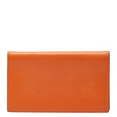 エルメス アジェンダ ヴィジョン 手帳カバー □K 2007 オレンジ スイフト レディース HERMES 【中古】