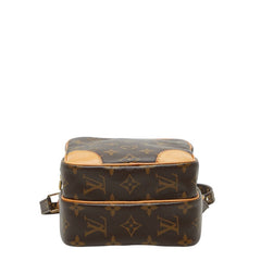ルイ ヴィトン モノグラム アマゾン 斜め掛け ショルダーバッグ M45236 ブラウン PVC レザー レディース LOUIS VUITTON 中古
