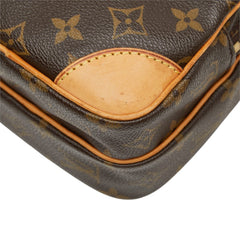 ルイ ヴィトン モノグラム アマゾン 斜め掛け ショルダーバッグ M45236 ブラウン PVC レザー レディース LOUIS VUITTON 中古