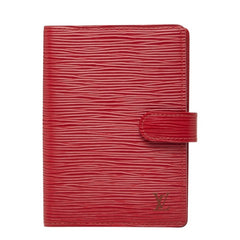 ルイ ヴィトン エピ アジェンダPM 手帳カバー R20057 レッド レザー レディース LOUIS VUITTON 中古