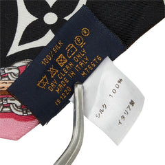 ルイ ヴィトン バンドーBB アルティメット スカーフ M76676 マルチカラー シルク レディース LOUIS VUITTON 中古