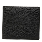 ブルガリ 二つ折り財布 ブラック レザー レディース BVLGARI 中古