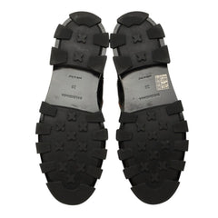 バレンシアガ ステッチ サイドゴア チェルシーブーツ サイズ39 ブラック レザー ラバー メンズ BALENCIAGA 中古