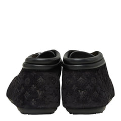 ルイ ヴィトン モノグラム - スニーカー チャッカブーツ サイズ35 1/2 ブラック スウェード レザー レディース LOUIS VUITTON 中古