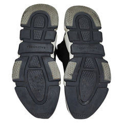 バレンシアガ スピードトレーナー スニーカー サイズ:40 ブラック ホワイト ラバー ファブリック メンズ BALENCIAGA 【中古】