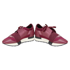 バレンシアガ スニーカー サイズ:37 レッド メッシュ レディース BALENCIAGA 【中古】