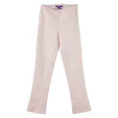 ラルフローレン パープルレーベル パンツ レギンス フレア サイズ:6 ライトピンク ウール ポリアミド レディース RALPH LAUREN 【中古】