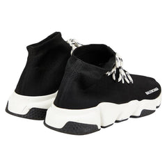 バレンシアガ スピードトレーナー スニーカー サイズ:42 ブラック ニット メンズ BALENCIAGA 【中古】